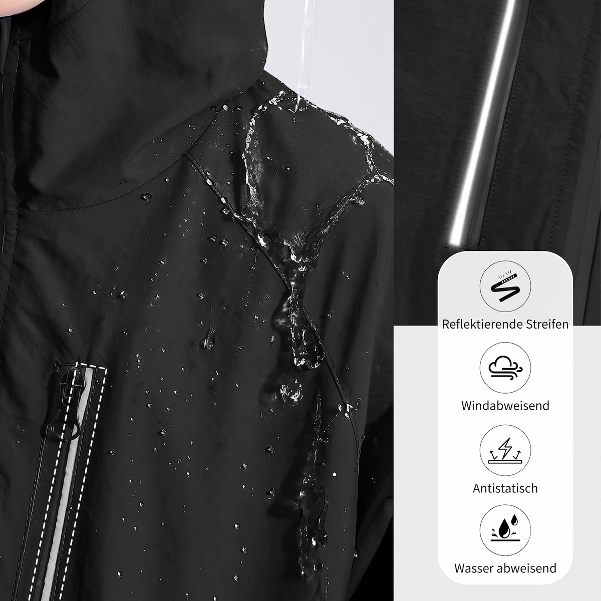 Lolanta Girls Waterproof Hooded Jacket Lightweight Raincoats for Kids Boys Windbreaker Outdoor Rain Jacket 7-15Years