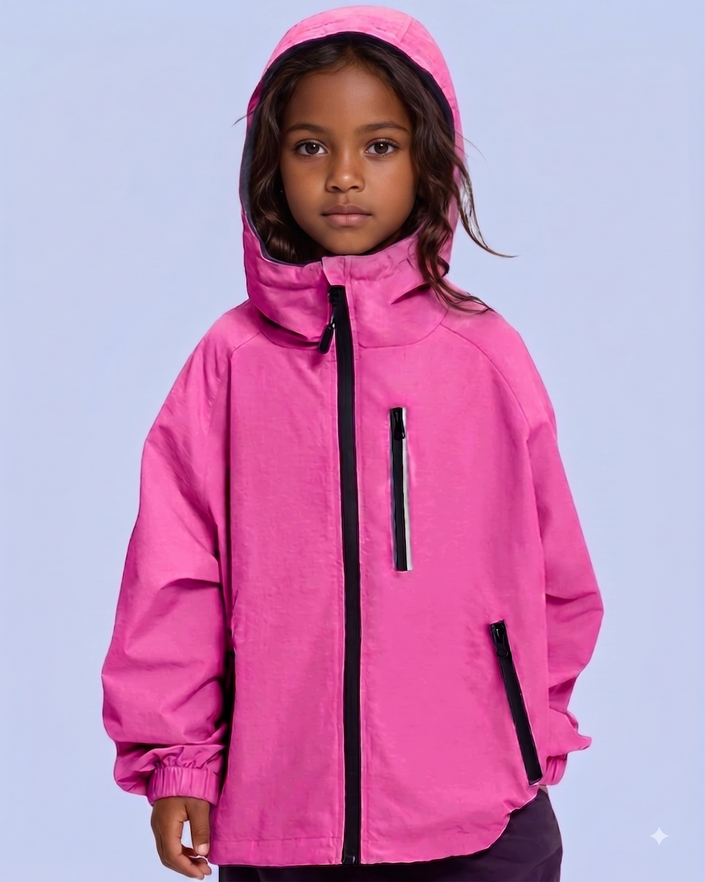 Lolanta Regenjacke für Kinder, Atmungsaktiv, Wasserabweisend mit Kapuze